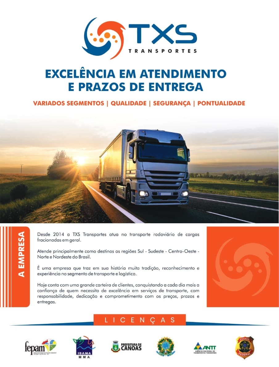 TXS Transportes — excelência em atendimento e prazos de entrega